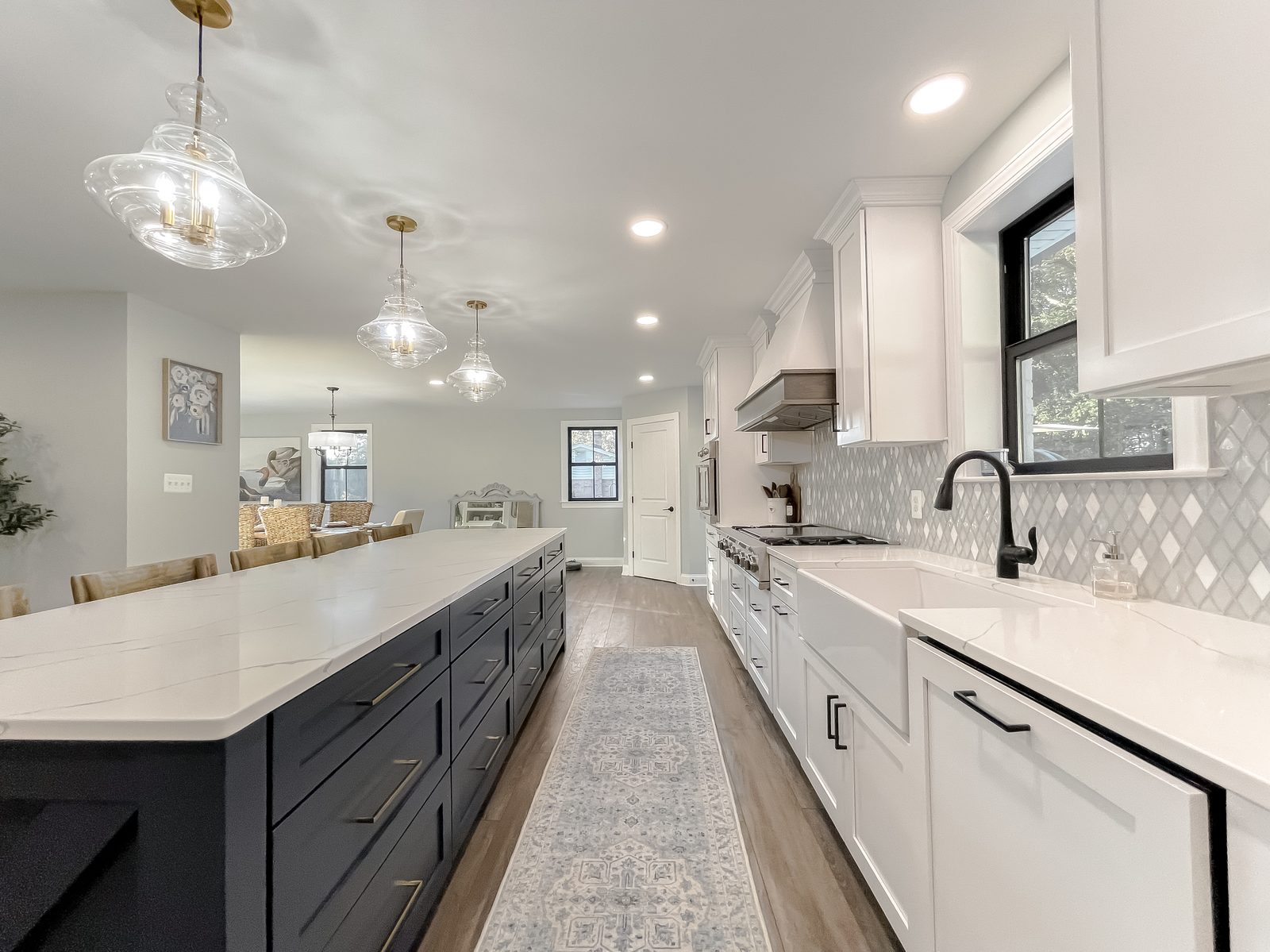 Comanche Lane whole-home kitchen remodel by Shady Lane Construction in St. Mary's County, MD