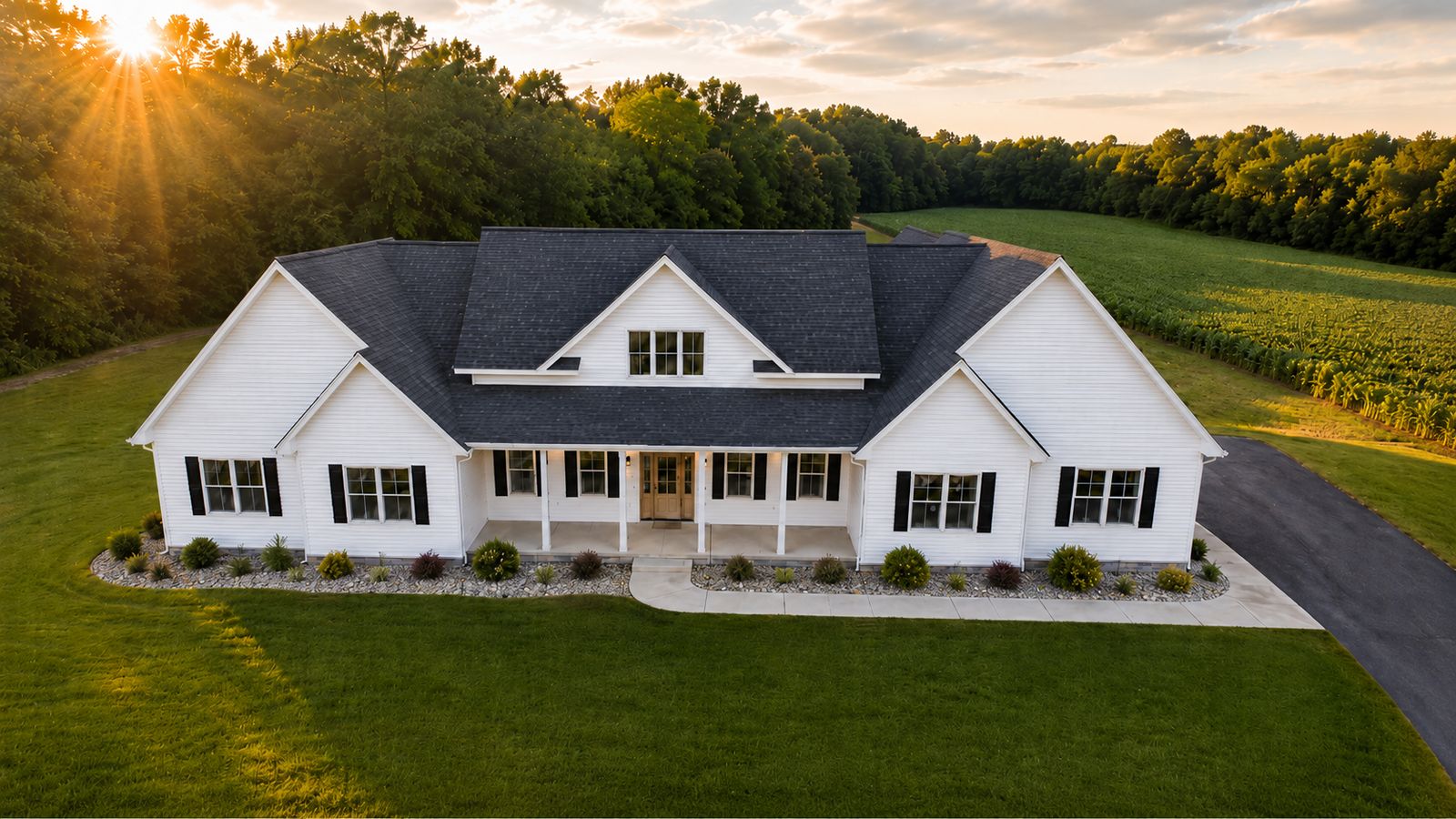 Julia's Knoll Farmhouse by Shady Lane Construction, gallery photo 2