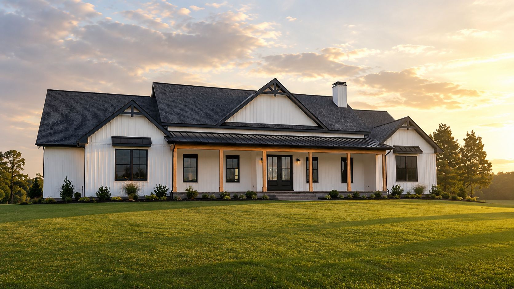 Mount Chance Farm custom farmhouse in St. Mary's County